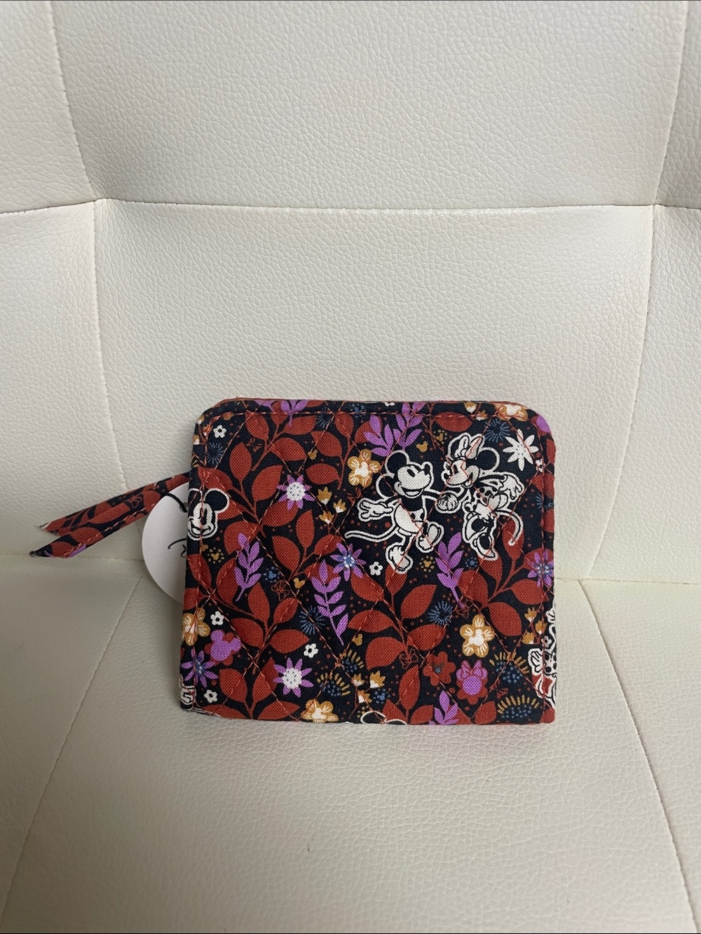 Vera Bradley x Disney Essential Small Wallet Mickey & Minnie’s Vine NWT